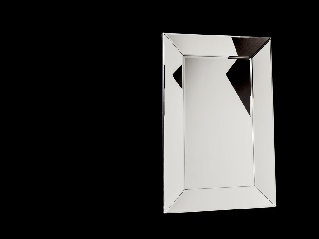 Speil m/speilramme, faced, 90 x 60 cm