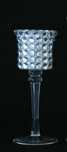 Telyspokal m.sølv H-18 cm