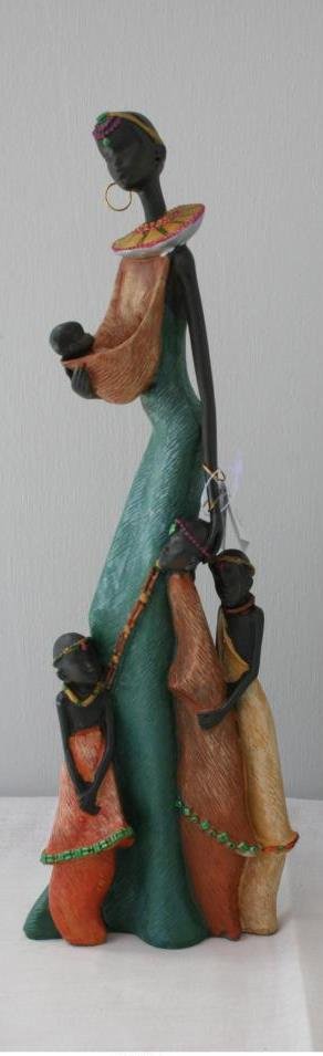 Afr.fig. mor m/4 barn  H-30   