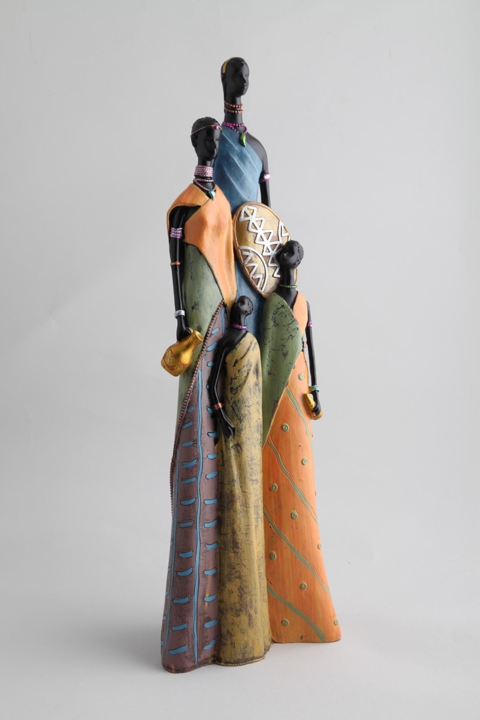 Afrikansk figur "familie" H-59