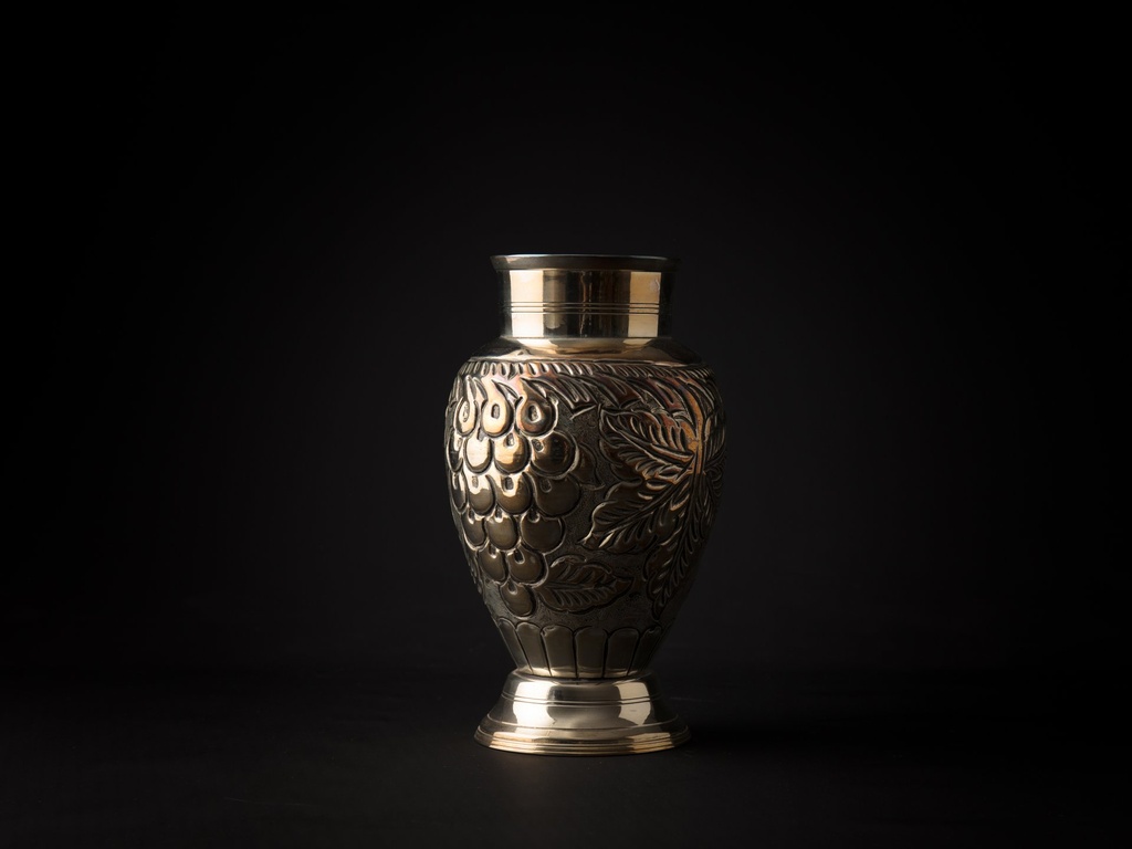 [112144] Vase drue motiv m/hals H-26   