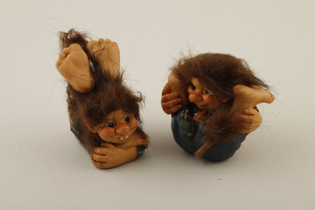 Troll sitt. 10cm ass. blå     