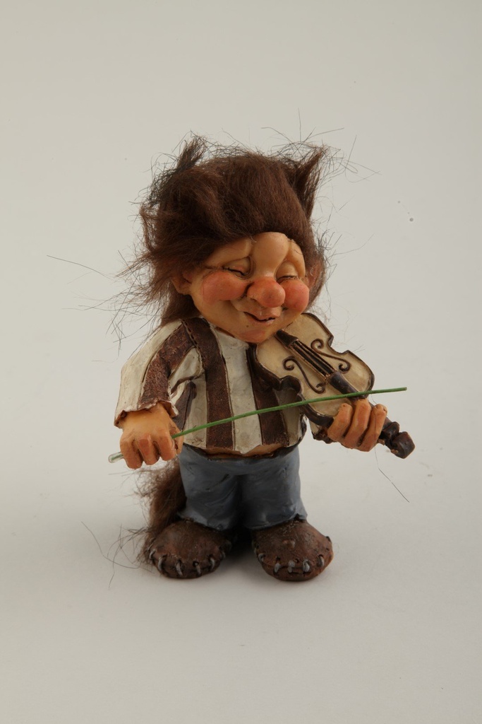 Troll musik  12cm ass. brun   