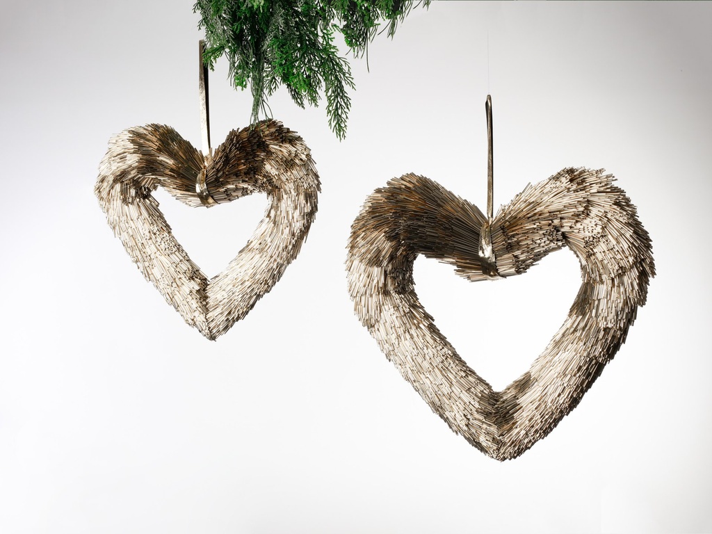 HEART KRANS, 33*5*33CM