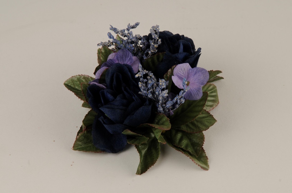 Rose  papir  blå              