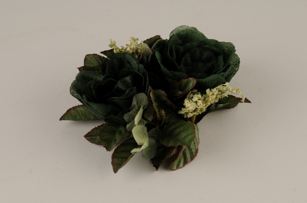 Rose  papir  grønn            