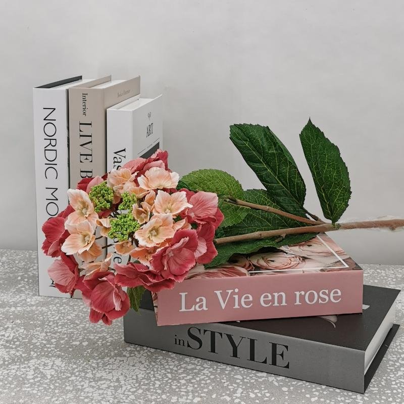 Hortensia  rosa  H-74 cm      