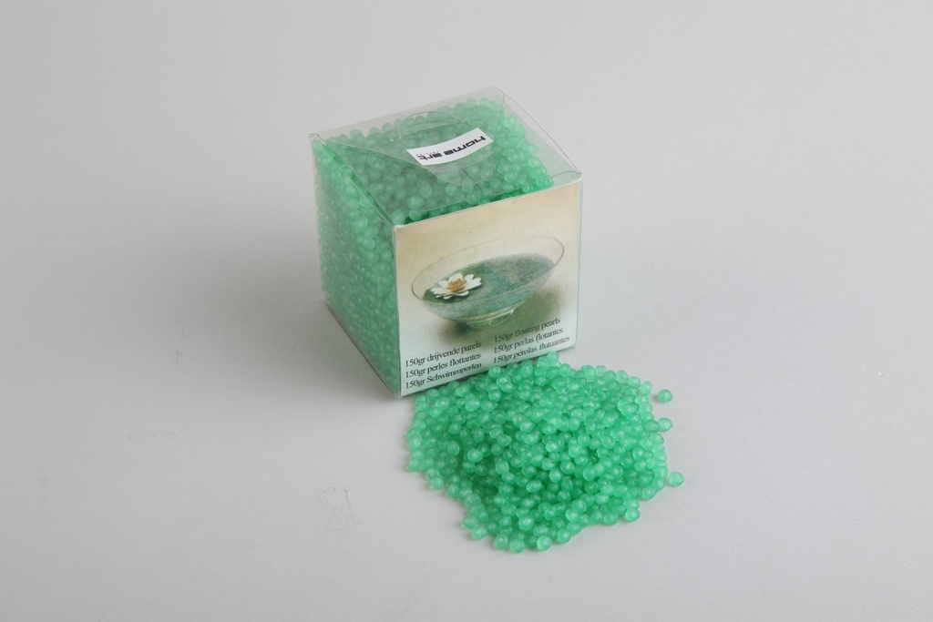 Flyteperler grønn 150gr.box   