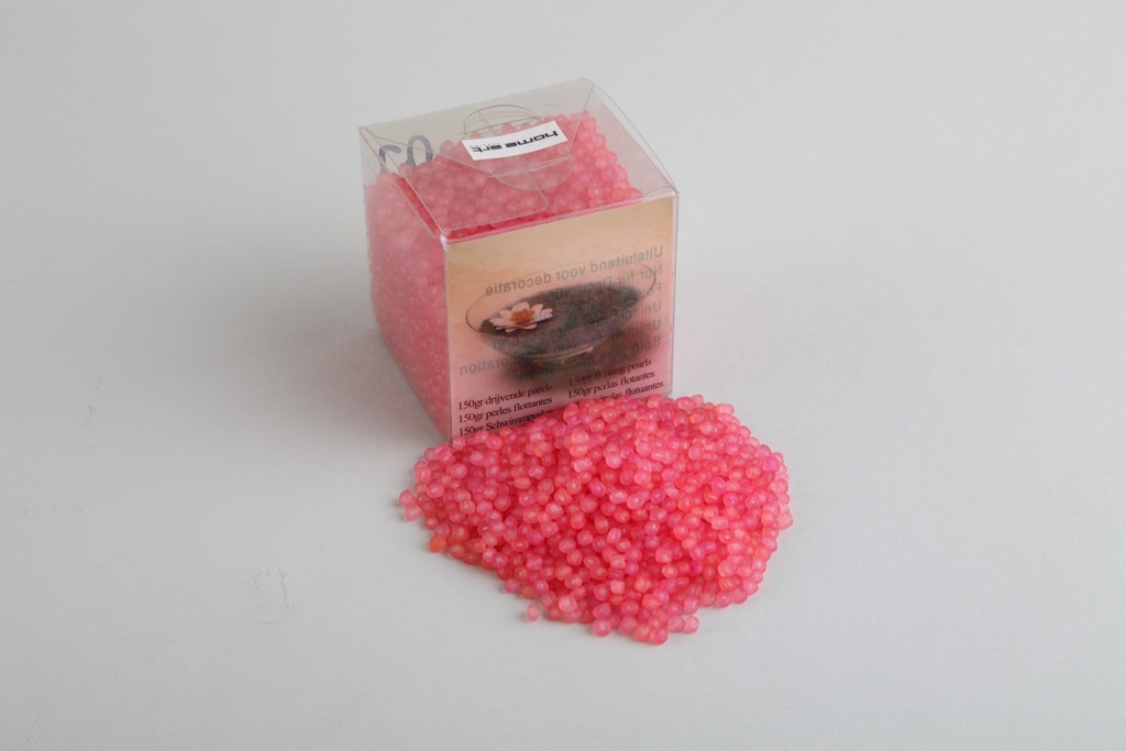 Flyteperler rosa 150gr.box    
