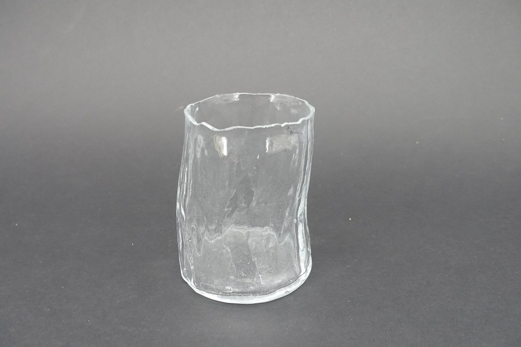 Lysglass,rustikk/klar,H-9     