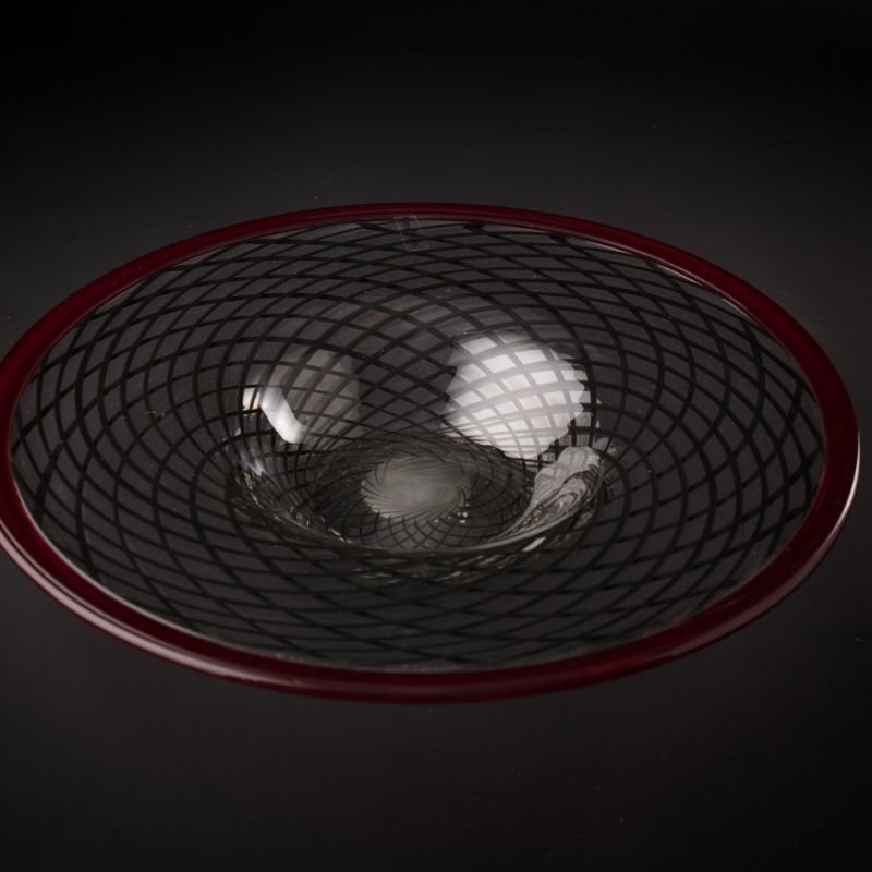 [27267] Fat,glass,fiskegarn H6,5 Ø35  