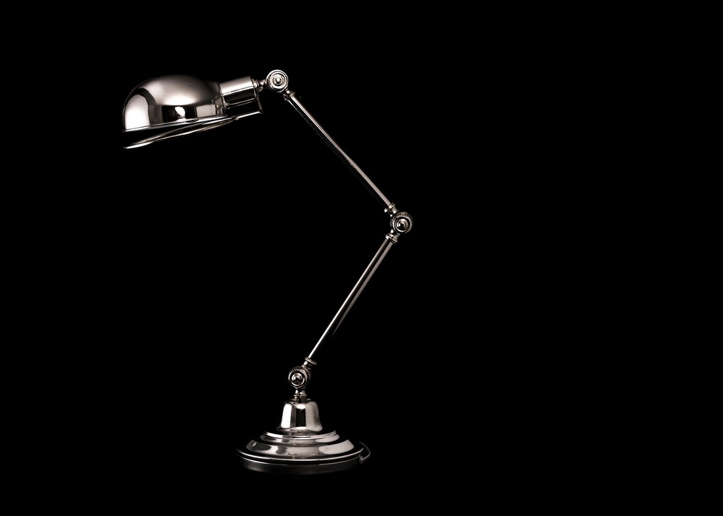 [31087] Leselampe  nikkel             